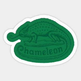 Chameleon Sticker